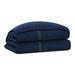 Eastern Accents Fairuza Copley Navy/Green Linen Duvet Cover Linen in Blue/Green/Navy | Full Duvet Cover | Wayfair 7PW-DVF-478