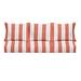 Birch Lane™ Deana Indoor/Outdoor Sunbrella Seat/Back Cushion Acrylic in Red/Pink/Gray | 5 H x 69 W x 23.5 D in | Wayfair