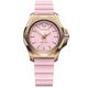 Victorinox Swiss Army I.N.O.X V Pink Dial Pink Rubber Bracelet Mens Watch 241807