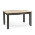 Julain Bowen Bordeaux Extending Dining Table in Dark Grey