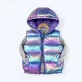 Gilet en coton à capuche pour enfants vestes à capuche pour garçons et filles vêtements chauds