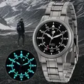 BERNY-Montre en titane pour homme revêtement AR saphir montre-bracelet à la mode Shoous VH31