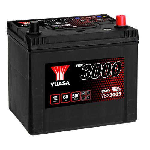 YUASA Autobatterie, Starterbatterie 12V 60Ah 500A L