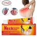 2 Pack Herbal Pain Relief Cream Joint Shoulder Muscle Ointment Balm for Arthritis Rheumatoid Cervical Spondylosis