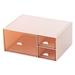 Desk storage box with 3 drawers cosmetic storage box plastic cosmetic storage box cosmetic storage box desk storage box