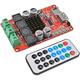 Treedix TPA3116 50W+50W Audio Receiver Amplifier Digital Power Amplifier Board with Remote Control