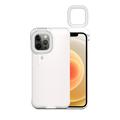 NKOOGH Phone Case compatible with 13 Pro Max 11 compitable with Mobile Light Pro Fill-Light Phone Led With Selfie Case Ring Phone Case