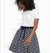 Kate Spade New York Dresses | Kate Spade New York White Blue Sailing Stripe Fit & Flare Dress Small | Color: Blue/White | Size: S