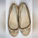 Kate Spade Shoes | Kate Spade Women Ballet Flat Shoes Size 8 | Color: Tan | Size: 8