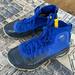 Under Armour Shoes | Kids Under Armour Curry Basketball Shoes Well Worn But Still Decent Condition | Color: Blue/Gold | Size: 3.5b