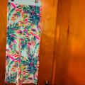 Lilly Pulitzer Pants & Jumpsuits | Lilly Pulitzer Seaside Beach Palazzo Pants Small S Spring Swim Cover Up | Color: Blue/Pink | Size: S