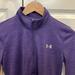 Under Armour Tops | Ladies Under Armour Beautiful Purple, Half Zip. | Color: Purple | Size: Sp