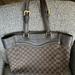 Gucci Bags | Euc Gucci Monogram Tote *Authentic* Comes With Dust Bag. | Color: Brown/Tan | Size: Os