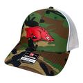 Nike Accessories | Arkansas Razorbacks 3d Snapback Trucker Hat- Army Camo/ White | Color: Black | Size: Os