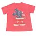 Disney Shirts & Tops | Disney Mickey T-Shirt American Flag Patriotic Red White Blue Size Large | Color: Blue/Red | Size: Lb