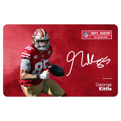 George Kittle San Francisco 49ers NFL Shop eGift Card ($10-$500)