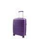 House Of Leather Hard Case Suitcases 8 Wheeled Expandable PP Luggage Travel Bags Miyazaki (Purple, Cabin | 55x36x20cm/ 2.70KG, 35L)