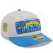 Men's New Era Stone/Powder Blue Los Angeles Chargers 2023 NFL Draft Low Profile 59FIFTY Fitted Hat