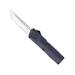 CobraTec Knives Lightweight OTF Folding Knive 3.25in D2 Steel Tanto Serrated Nypd Blue NYCTLWTS