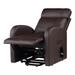 A&J Homes Studio Ricardo 28.4" Wide Faux Leather Power Lift Assist Standard Recliner Faux Leather in Black | 40.5 H x 28.4 W x 36.5 D in | Wayfair