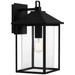 Fletcher 1-Light Earth Black Outdoor Wall Lantern