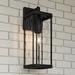 Balchier 1-Light Matte Black Outdoor Wall Lantern