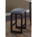 Latitude Run® Counter Height Stool, counter stool, bar stools Wood in Blue/Brown | 25 H x 16 W x 16 D in | Wayfair 98918A25F8C94966B6514B5F32BB2717