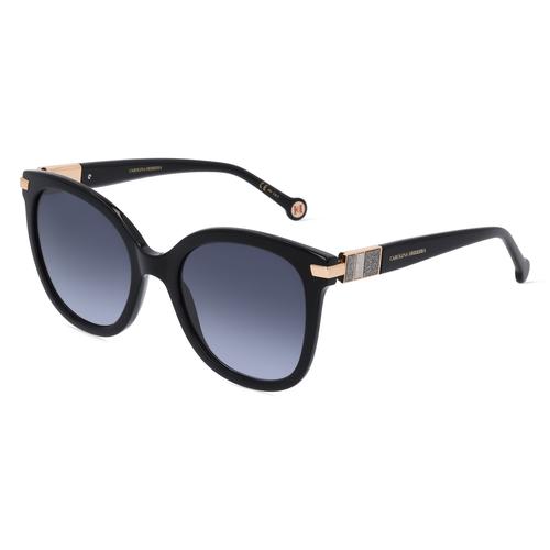 Carolina Herrera 0134/S Damen-Sonnenbrille Vollrand Butterfly Acetat-Gestell, schwarz