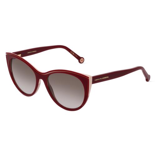 Carolina Herrera 0142/S Damen-Sonnenbrille Vollrand Butterfly Acetat-Gestell, rot