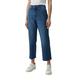 s.Oliver Damen Jeans-hose 7/8, Jeans Hose 7 8 Karolin Straight Leg, Blau, 48 EU