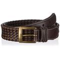 HACKETT LONDON Herren Plait Lthr Cord Belt, Sand, 32