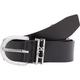 Calvin Klein Damen Gürtel Ck Must Ck Loop Belt 3.0 cm Ledergürtel, Schwarz (Ck Black), 65 cm