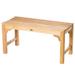 ARB Teak Curved 36 Inch Teak Shower Bench BEN552