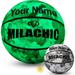 MILACHIC Customized Basketball Glow in The Dark Personalized Basketball Size 7 (29.5 ) / Size 6 (28.5 ) / Size 5 (27.5 )