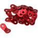 20 Pieces Aluminum Alloy Cord Adjuster Tent Tensioners Tent Rope Adjusters Wind Rope Buckles for Outdoor Camping Hiking Red