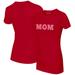 Women's Tiny Turnip Red Philadelphia Phillies Logo Mom T-Shirt