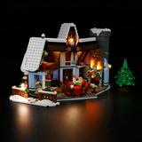 Led Light Kit for Legos Santaâ€™s Visit Light Set Compatible with Legos Creator Winter Village Collections 10293 Building Block Model ( Not Include Legos Set )