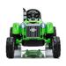 Topcobe 12V Kids Ride On Car with Remote Control Electric Ride On Toys Car Battery Powered Ride On Tractor with Charger Green