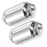 Unique Bargains Trailer LED License Plate Lights Courtesy Step License Plate Tag Light for UTV ATV RV 6000K White 2 Pcs