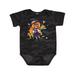 Inktastic Halloween Candy Corn Witch with Pumpkins Boys or Girls Baby Bodysuit