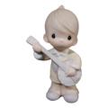 Precious Moments Figurine: 12378 Happiness is the Lord (4.7 ) Rejoice in the Lord Band Series