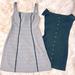 Urban Outfitters Dresses | 2 Urban Outfitters Mini Dresses Xs | Color: Black/Gray | Size: Xs