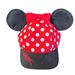 Disney Accessories | Disneyland Minnie Mouse Ear Baseball Cap Polka Dot Red Bow Adjustable Snap Youth | Color: Black/Red | Size: Osg