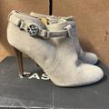 Coach Shoes | Coach Suede Booties - 7b | Color: Tan | Size: 7