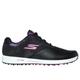 Skechers Women's GO GOLF PRO GF Shoes | Size 6.5 | Black | Synthetic/Textile | Arch Fit