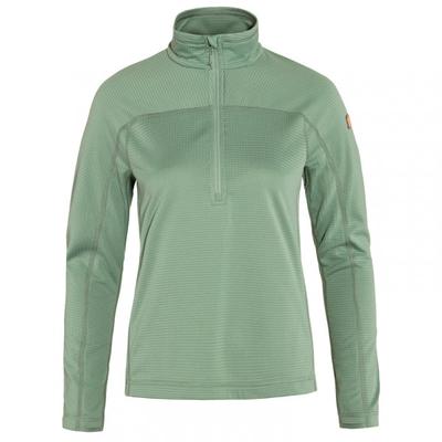 Fjällräven - Women's Abisko Lite Fleece Half Zip - Fleecepullover Gr XS grün/türkis