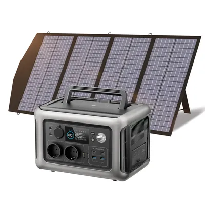 ALLPOWERS-Station d'alimentation portable Rfemale avec panneau solaire en option batterie veFePO4