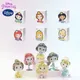 Blocs de construction princesse Disney en cristal figurines de dessins animés Belle Ariel blanche