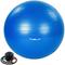 Movit - Gymnastikball mit Fußpumpe, 75 cm, blau