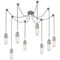 Visual Comfort Signature Collection Thomas O'Brien Junio 9 Inch 8 Light LED Multi Light Pendant - TOB 5645PN-FG-8